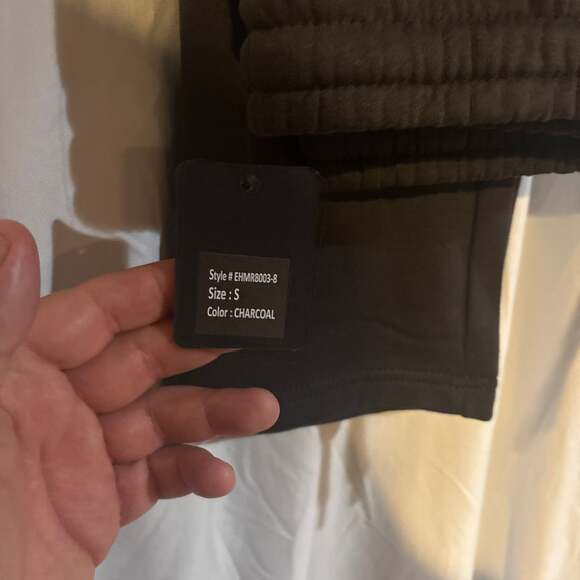 ED By Ed Hardy Men's Death or Glory Skull Graphic Sweatpants Charcoal NWT - Picture 2 of 3